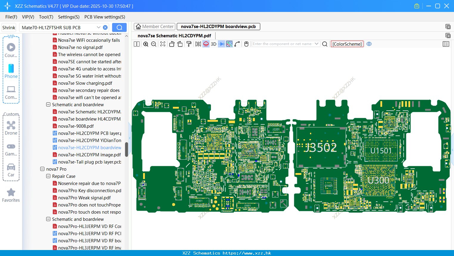 Huawei Nova7se-HL2CDYPM Boardview